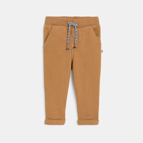 بنطال رياضي جغينغ ميلتون، باللون البني للأولاد الصغار